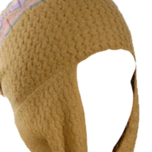 Multicolor Hat with Scarf. Made in Peru - Picture 5 of 7